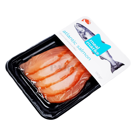 Սաղմոնի ֆիլեի կտորներ «Meal Mark» սառը, ապխտած 130գ