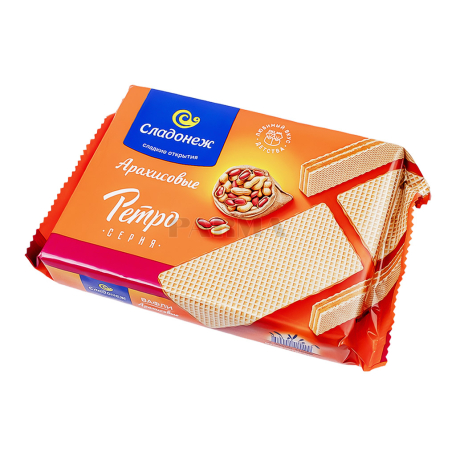 Վաֆլի «Сладонеж» գետնանուշի կրեմ 240գ