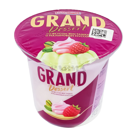 Պուդինգ «Ehrmann Grand Dessert» պիստակ, ազնվամորի 4.7% 200գ