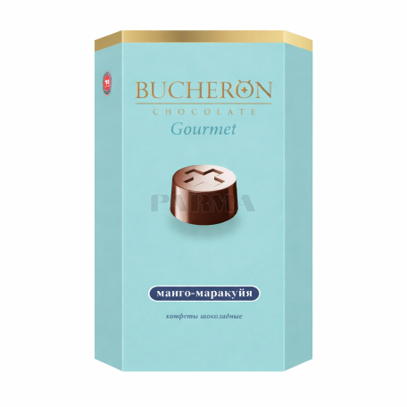 Шоколадные конфеты "Bucheron Gourmet" манго, маракуйя 130г