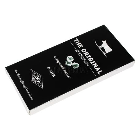 Chocolate bar "Bucheron The Original" dark, sea salt 72% 90g