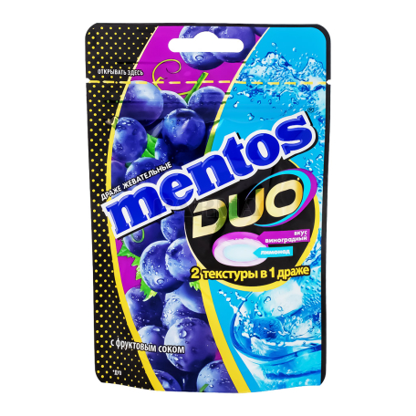 Դրաժե «Mentos Duo» խաղող 45գ