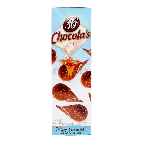 Chocolate chips "36 Chocola's" caramel 125g