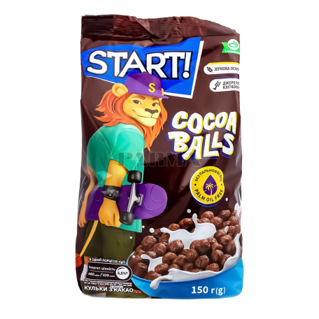 Պատրաստի նախաճաշ «Start» շոկոլադ 150գ