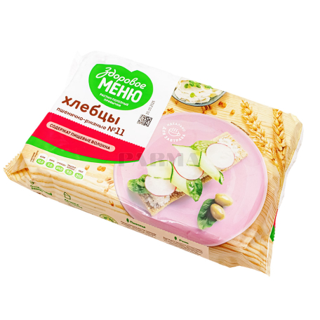 Хлебцы "Здоровое Меню N11" пшенично-ржаные 90г
