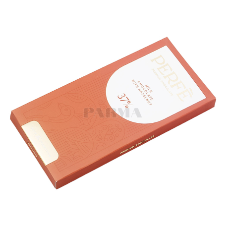 Chocolate bar "Perfe" milk, hazelnut 100g