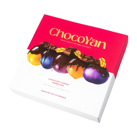 Շոկոլադե կոնֆետներ «Choco Yan» մարմելադ, ընկույզ 390գ