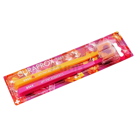 Ատամի խոզանակ «Curaprox Duo Love» 2հատ