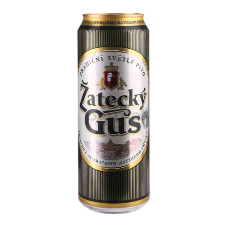 Пиво `Zatecky Gus` светлое 450мл