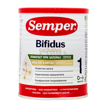 Milk mixture "Semper Bifidus 1" 400g