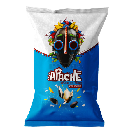 Արևածաղկի սերմեր «Apache» ծովի աղով 160գ