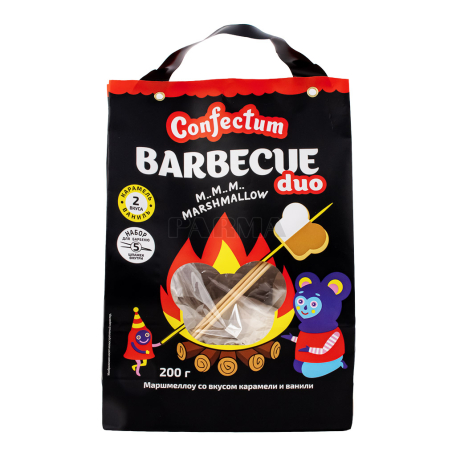 Marshmallow "Confectum Barbecue" caramel, vanilla 200g