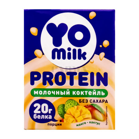 Протеиновый напиток "Yo Milk Protein" манго, кактус, без сахара 200г