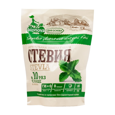 Շաքարի փոխարինիչ «Bionova» ստեվիա 200գ
