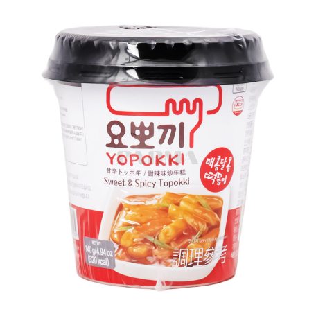 Թոքբոկի «Yopokki» քաղցր, կծու 140գ