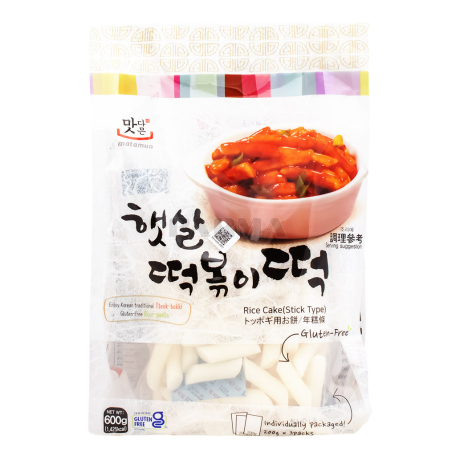 Բրնձե ձողիկներ «Matamun» թոքբոկի, առանց գլյուտեն 600գ