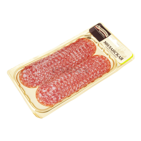 Sausage "Yegorevskaya Milanskaya" raw-smoked, sliced 100g
