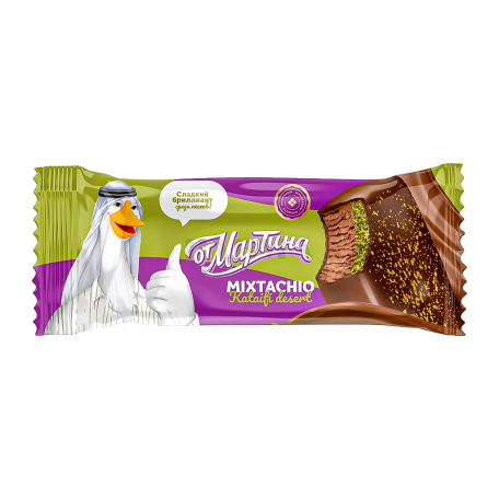 Мороженое "От Мартина Mixtachio" эскимо, фисташки, Хадеиф 90г