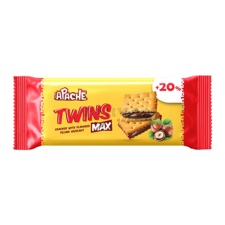 Крекеры "Apache Twins Max" фундук 90г