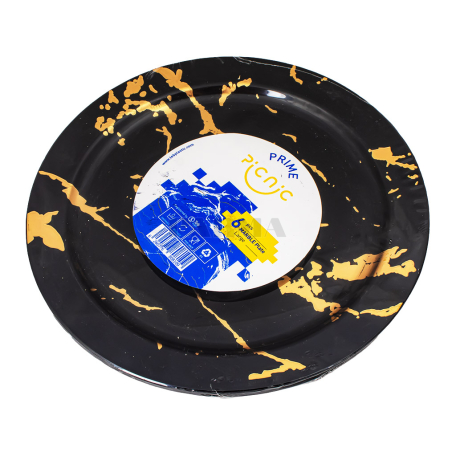 Многоразовые тарелки "Prime" большие 6шт