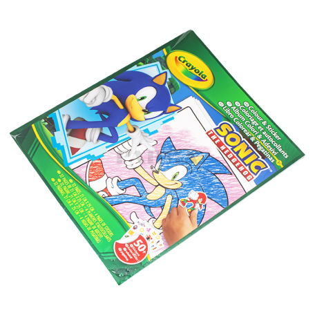 Ներկիր ինքդ «Crayola Sonic»