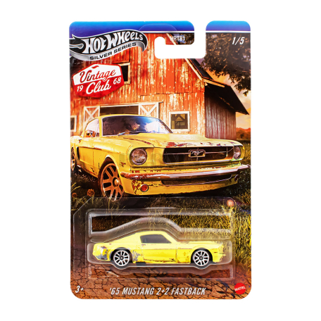 Toy "Hot Wheels Vintage Clube Silver Series" car