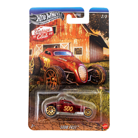 Խաղալիք «Hot Wheels Vintage Clube Silver Series» մեքենա