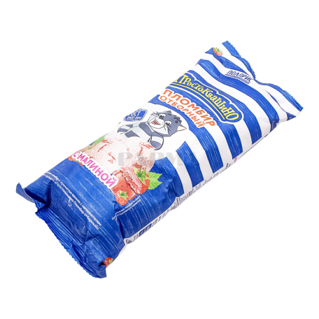 Ice-cream "Prostokvashino" raspberry 400g