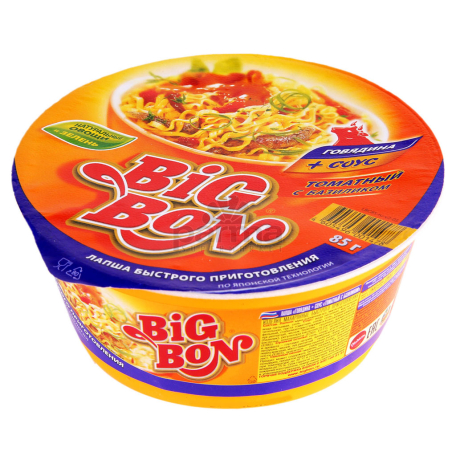 Суп `BIG Bon` томатный с говядиной 85г