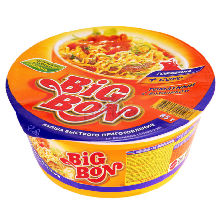 Լապշա «BIG Bon» տավար 85գ