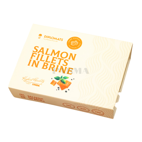 Fillet salmon "Diplomats" in brine 140g