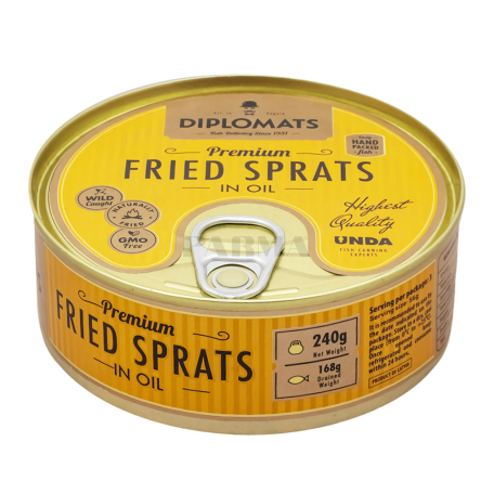 Կիլկա «Diplomats» ձեթի մեջ 240գ