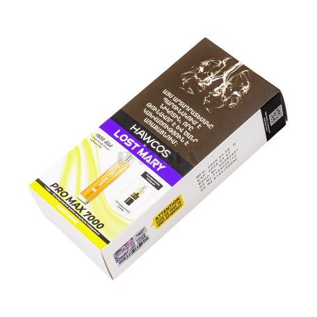 Ծխախոտ էլեկտրական «Lost Mary Pro Max 7000» կիտրոն, լայմ