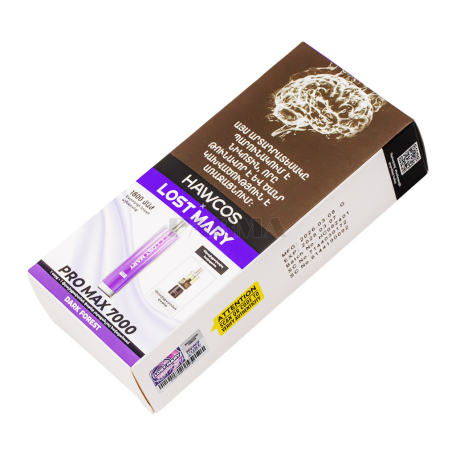 Ծխախոտ էլեկտրական «Lost Mary Pro Max 7000» հապալաս, ազնվամորի