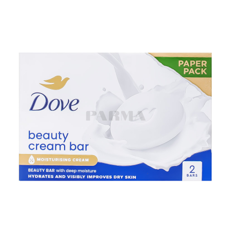 Soap "Dove Beauty Cream Bar" 2x90g