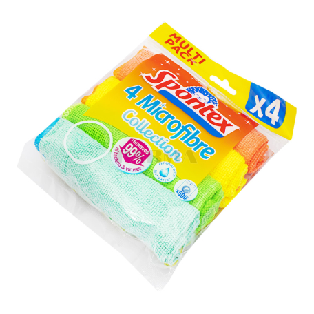 Ткань из микрофибры "Spontex" 4шт