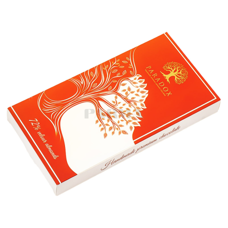 Chocolate bar "Paradox" dark, almond 72% 95g