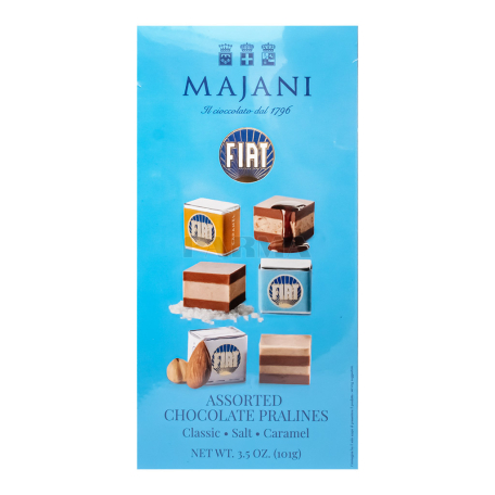 Chocolate candies "Majani Fiat" assortment, gluten free 101g
