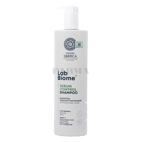 Շամպուն «Natura Siberica Lab Biome Sebum Control» սնուցող 400մլ