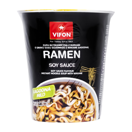 Լապշա «Vifon Ramen» սոյայի սոուսով, ծովային ջրիմուռ 60գ