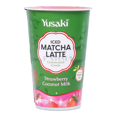 Matcha latte "Yusaki" strawberry 220g