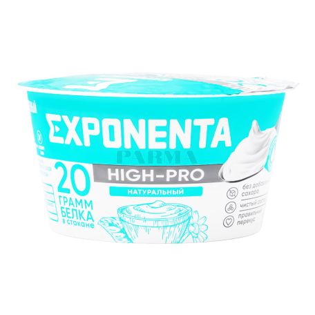 Milk dessert "Exponenta High-Pro" natural, sugar free 160g