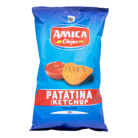 Չիպս «Amica» կետչուպ, առանց գլյուտեն 100գ