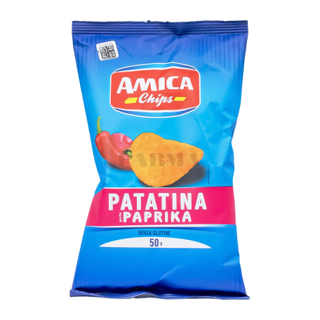 Չիպս «Amica» պապրիկա, առանց գլյուտեն 50գ