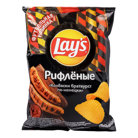 Chips "Lays" wavy, cheese, jalapeno 105g