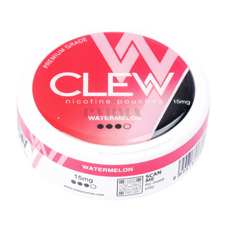 Снюс "Clew" арбуз 15x20мг