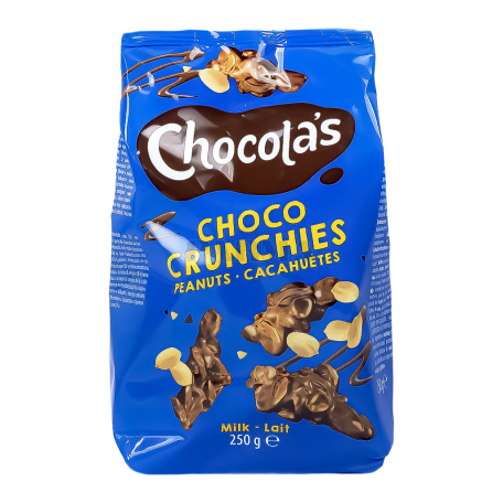 Շոկոլադե կոնֆետներ «Chocola's» կաթնային, գետնանուշ 250գ