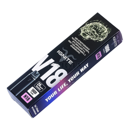 Сигарета электрическая "Ignite V18 N18" клубника, киви