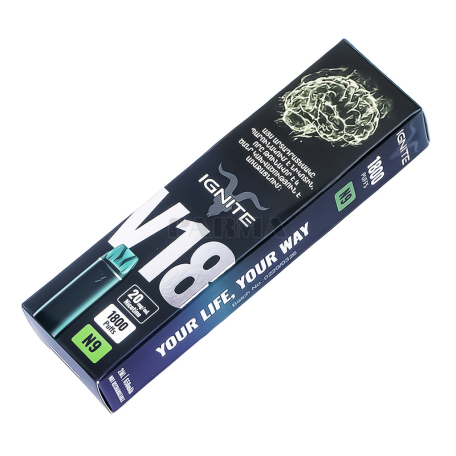E-cigarettes "Ignite V18 N9" grape