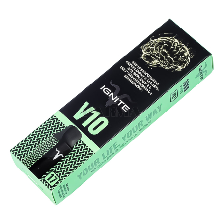E-cigarettes "Ignite V10 N17" iced green apple